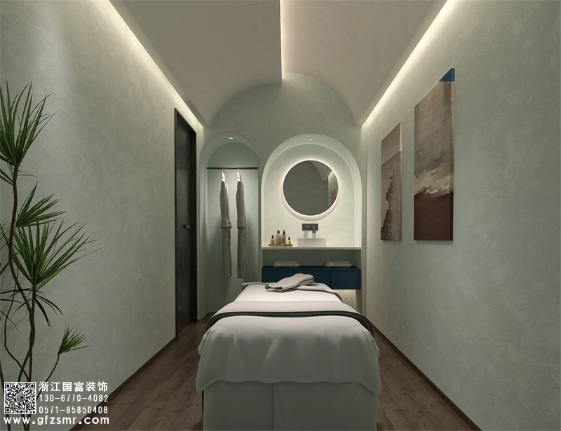 恭祝杭州余杭區(qū)美容院裝修設(shè)計(jì)開工大吉