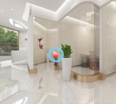 杭州昕媛醫(yī)療美容空間設(shè)計裝修全景案例