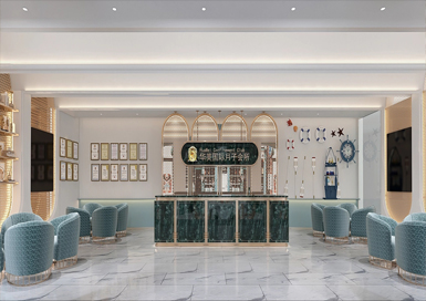 華美國際月子會所裝修設(shè)計案例效果圖