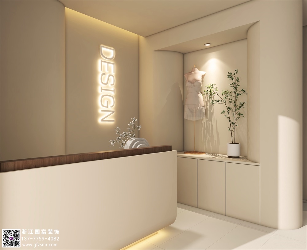 奶油風(fēng)格美容院設(shè)計(jì)要點(diǎn)