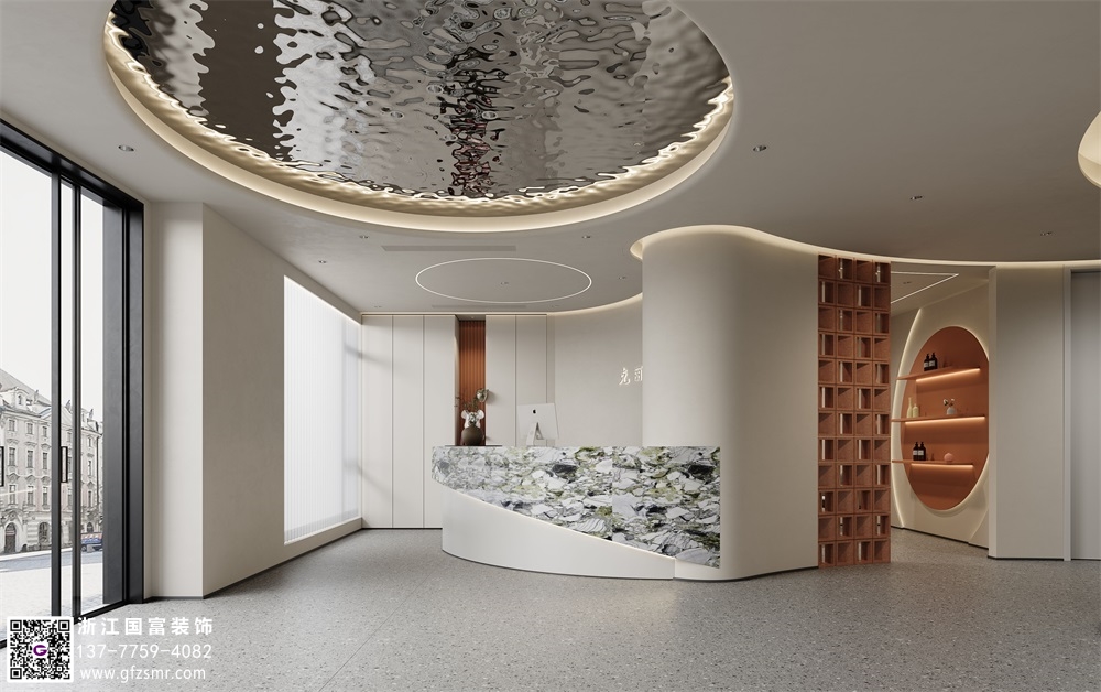 金華美容院裝修設(shè)計效果圖